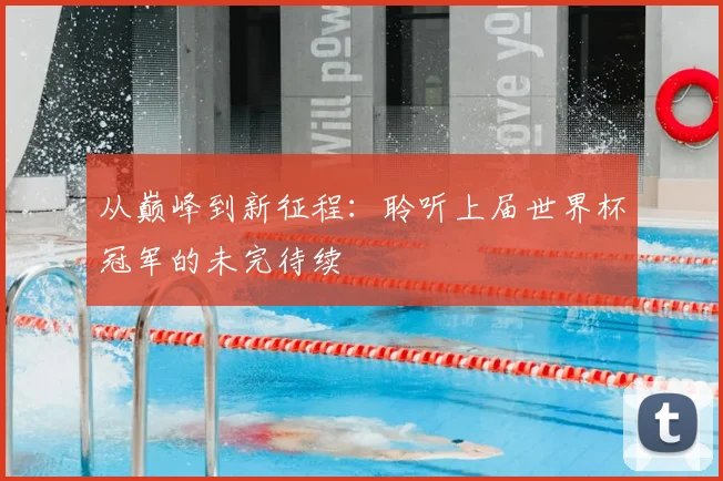 从巅峰到新征程：聆听上届世界杯冠军的未完待续
