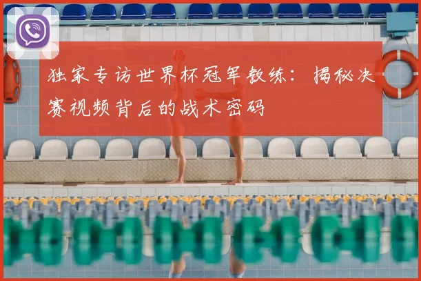 独家专访世界杯冠军教练：揭秘决赛视频背后的战术密码