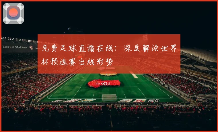 免费足球直播在线：深度解读世界杯预选赛出线形势